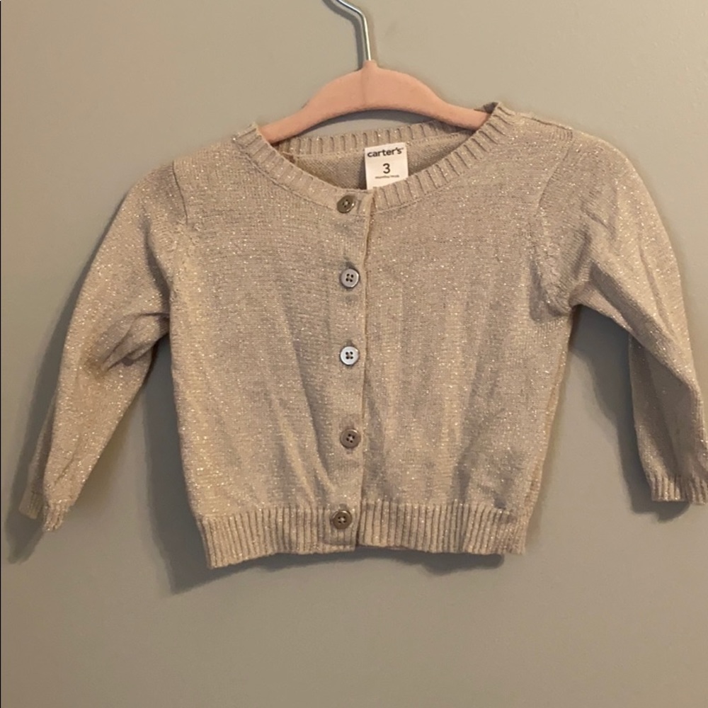 Silver cardigan